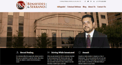 Desktop Screenshot of criminalattorneysinhouston.com